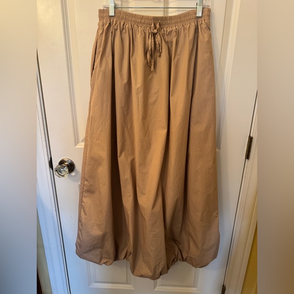 Anthropologie 4SI3NNA Neutral Bubble Skirt - Large - Picture 2 of 6